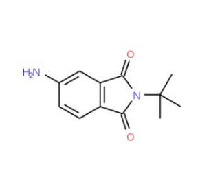 5-Amino-2-tert-butyl-isoindole-1,3-dione - chemical structure image