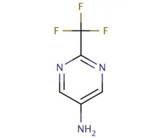 5-Amino-2-(trifluoromethyl)pyrimidine - chemical structure image