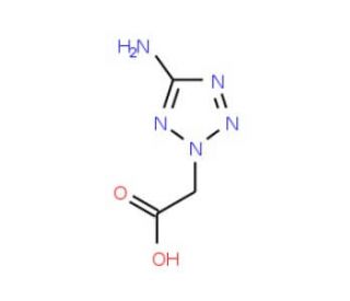 (5-Amino-2H-tetrazol-2-yl)acetic acid - chemical structure image