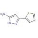 5-Amino-3-(2-thienyl)pyrazole (CAS 96799-03-0) - chemical structure image