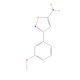 5-Amino-3-(3-methoxyphenyl)isoxazole (CAS 119162-46-8) - chemical structure image