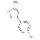 5-Amino-3-(4-bromophenyl)pyrazole (CAS 78583-82-1) - chemical structure image