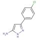 5-Amino-3-(4-chlorophenyl)pyrazole (CAS 78583-81-0) - chemical structure image