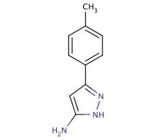 5-Amino-3-(4-methylphenyl)pyrazole (CAS 78597-54-3) - chemical structure image