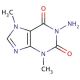 5-Amino-3,7-dimethylxanthine (CAS 81281-47-2) - chemical structure image