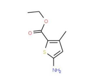5-Amino-3-methyl-thiophene-2-carboxylic acid ethyl ester (CAS 88796-28-5) - chemical structure image