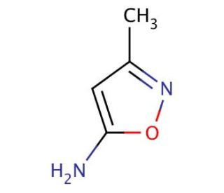 5-Amino-3-methylisoxazole (CAS 14678-02-5) - chemical structure image