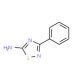 5-Amino-3-phenyl-1,2,4-thiadiazole (CAS 17467-15-1) - chemical structure image