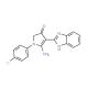 5-Amino-4-(1H-benzoimidazol-2-yl)-1-(4-chloro-phenyl)-1,2-dihydro-pyrrol-3-one - chemical structure image