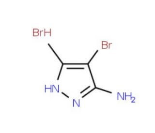 5-Amino-4-bromo-3-methylpyrazole Hydrobromide (CAS 167683-86-5) - chemical structure image