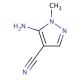 5-Amino-4-cyano-1-methylpyrazole (CAS 5334-41-8) - chemical structure image