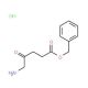 5-Amino-4-oxopentanoic acid benzyl ester hydrochloride (CAS 163271-32-7) - chemical structure image