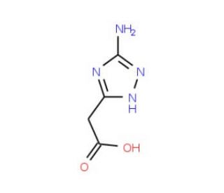 (5-Amino-4H-[1,2,4]triazol-3-yl)-acetic acid (CAS 143832-52-4) - chemical structure image