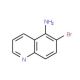5-Amino-6-bromoquinoline (CAS 50358-39-9) - chemical structure image