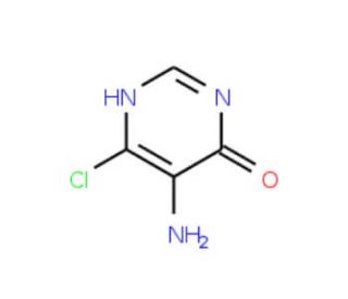5-Amino-6-chloro-pyrimidin-4-ol - chemical structure image