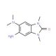 5-Amino-6-dimethylamino-1,3-dimethyl-1,3-dihydro-benzoimidazol-2-one - chemical structure image