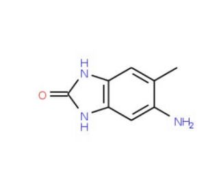 5-Amino-6-methyl benzimidazolone (CAS 67014-36-2) - chemical structure image