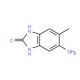 5-Amino-6-methyl benzimidazolone (CAS 67014-36-2) - chemical structure image