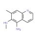 5-Amino-6-methylamino-7-methyl-quinoline (CAS 83407-42-5) - chemical structure image