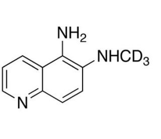 5-Amino-6-(methylamino-d3)quinoline (CAS 1020718-95-9) - chemical structure image