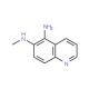 5-Amino-6-(methylamino)quinoline (CAS 14204-98-9) - chemical structure image