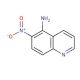 5-Amino-6-nitroquinoline (CAS 35975-00-9) - chemical structure image
