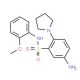 5-Amino-N-(2-methoxy-phenyl)-2-pyrrolidin-1-yl-benzenesulfonamide (CAS 326619-12-9) - chemical structure image