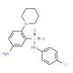5-Amino-N-(4-chloro-phenyl)-2-piperidin-1-yl-benzenesulfonamide - chemical structure image