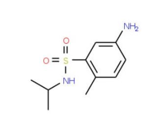 5-Amino-N-isopropyl-2-methyl-benzenesulfonamide - chemical structure image