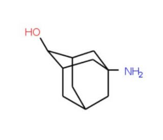 5-Aminoadamantan-2-ol (CAS 22591-69-1) - chemical structure image
