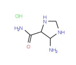 5-Aminoimidazole-4-carboxamide-13C2,15N Hydrochloride Salt (CAS 1246816-45-4) - chemical structure image