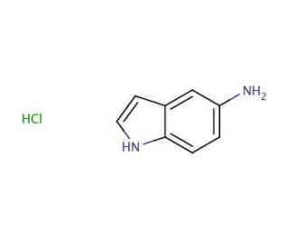 5-Aminoindole hydrochloride (CAS 65795-92-8) - chemical structure image