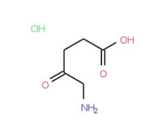 5-Aminolevulinic acid-5-<sup>13</sup>C hydrochloride (CAS 52065-79-9) - chemical structure image