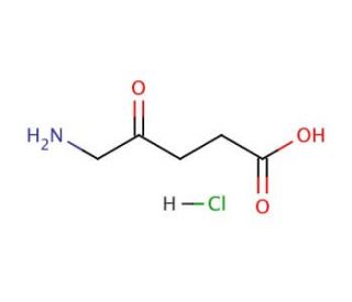 5-Aminolevulinic Acid Hydrochloride Salt (CAS 5451-09-2) - chemical structure image