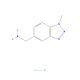 5-(Aminomethyl)-1-methyl-1H-benzotriazole hydrochloride (CAS 1222084-53-8) - chemical structure image