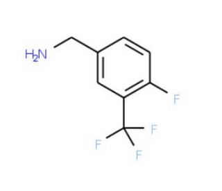 5-(Aminomethyl)-2-fluorobenzotrifluoride (CAS 67515-74-6) - chemical structure image