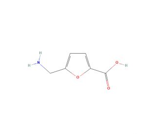 5-Aminomethyl-furan-2-carboxylic acid (CAS 934-65-6) - chemical structure image