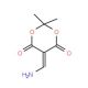 5-(Aminomethylene)-2,2-dimethyl-1,3-dioxane-4,6-dione (CAS 15568-88-4) - chemical structure image