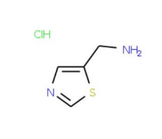 5-Aminomethylthiazole HCl (CAS 131052-46-5) - chemical structure image