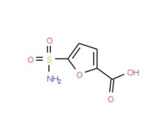 5-(aminosulfonyl)-2-furoic acid - chemical structure image