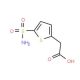 [5-(aminosulfonyl)thien-2-yl]acetic acid - chemical structure image