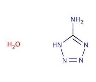 5-Aminotetrazole monohydrate (CAS 15454-54-3) - chemical structure image