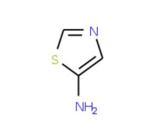 5-Aminothiazole (CAS 17721-00-5) - chemical structure image