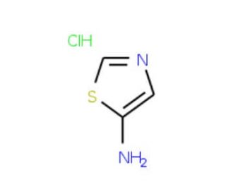 5-Aminothiazole HCl (CAS 942631-51-8) - chemical structure image