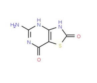 5-Aminothiazolo[4,5-d]pyrimidine-2,7(3H,6H)-dione (CAS 30161-97-8) - chemical structure image
