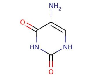 5-Aminouracil (CAS 932-52-5) - chemical structure image