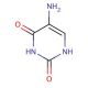 5-Aminouracil (CAS 932-52-5) - chemical structure image