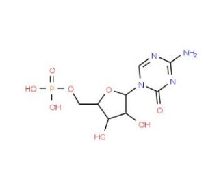 5-Azacytidine 5&prime;-Monophosphate 60% (CAS 2226-72-4) - chemical structure image