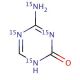 5-Azacytosine-15N4 - chemical structure image