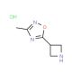 5-Azetidin-3-yl-3-methyl-[1,2,4]oxadiazolehydrochloride - chemical structure image